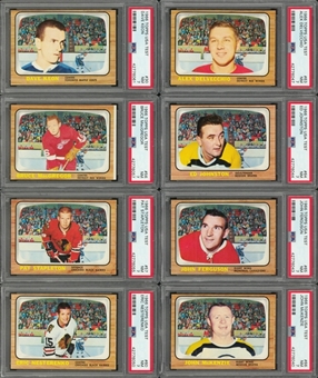 1966 Topps USA Test PSA NM 7 Collection (8 Different)